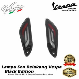 Virtu バーチュ Rear Turn Signal Black Edition Sprint150 Primavera150 i-get Vespa ベスパ Vespa ベスパ