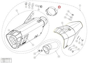 AKRAPOVIC AN|rb` yyAp[czP-R103/1 clamp YZF-R1 YAMAHA }n }t[NvET{gNv }t[