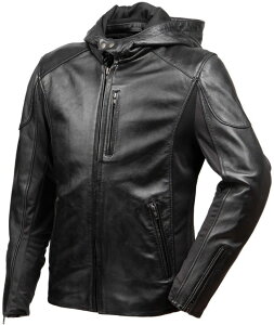 DEGNER fOi[ t[htU[WPbg^Leather Jacket with Hood U[WPbg WPbg Ap