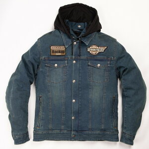 DEGNER fOi[ t[htfjWPbg^Denim Jacket with Hood I[V[YWPbg WPbg Ap