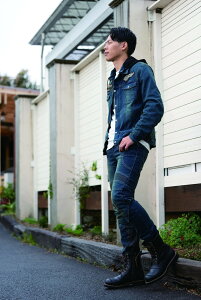 DEGNER fOi[ t[htfjWPbg^Denim Jacket with Hood I[V[YWPbg WPbg Ap