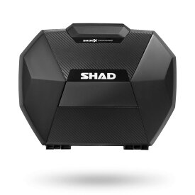 SHAD シャッド SH38X サイドケース カラー：無塗装ブラック／カーボン調パネル