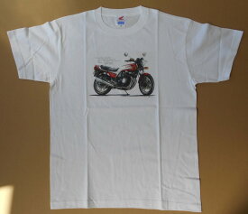 Honda Official Licensed Product ホンダオフィシャルプロダクト Tシャツ・白CB750赤