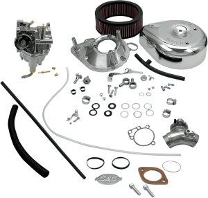 S&S CYCLE GXAhGX TCN Super E Carburetor Kit w/ ManifoldmDS-0452n HARLEY-DAVIDSON n[[_rbh\ Lu^[ zC֘A GW