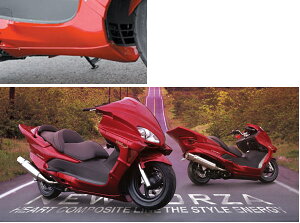 EIGHT(才谷屋) エイト(サイタニヤ) アンダーカウル 純正色 フォルツァMF08 HONDA ホンダ その他スクーター外装 カウル関連 外装 カラー:純正色キャンディーグローリーレッド