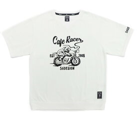 56design 56デザイン CAFE RACER Big Silhouette Tee