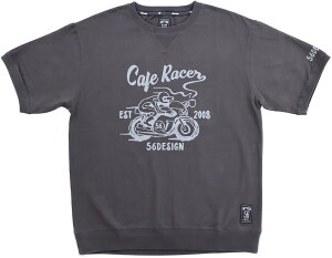 56design 56fUC CAFE RACER Big Silhouette Tee TVc Ap