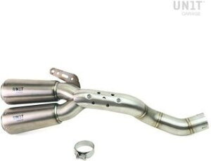 UNIT GARAGE ���j�b�g�K���[�W Unit Garage Double Low Pipe HD Pan America | 3310+2xU021DX PAN AMERICA 1250 HARLEY-DAVIDSON �n�[���[�_�r�b�h�\�� �t���G�L�]�[�X�g�}�t���[ �}�t���[