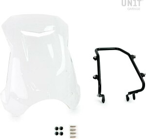 UNIT GARAGE jbgK[W Unit Garage Windshield with GPS support for Triumph 1200 XC-XEC Transparent | 3105-Transparent XN[ O