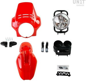 UNIT GARAGE ���j�b�g�K���[�W Unit Garage Kit front headlight PRO FENOUIL R850R-R1100R�C Red | 2305-Red �w�b�h���C�g ���Η� �d���n
