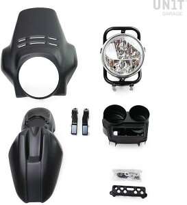UNIT GARAGE ���j�b�g�K���[�W Unit Garage Kit front headlight PRO FENOUIL R1150R�C Matt Black | 1566-Matt-Black �w�b�h���C�g ���Η� �d���n