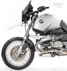 UNIT GARAGE ���j�b�g�K���[�W Unit Garage Kit front headlight PRO FENOUIL R850GS - R1100GS�C Matt black+Alpinewhite | 1581-Mattblack+Alpinewhite �w�b�h���C�g ���Η� �d���n