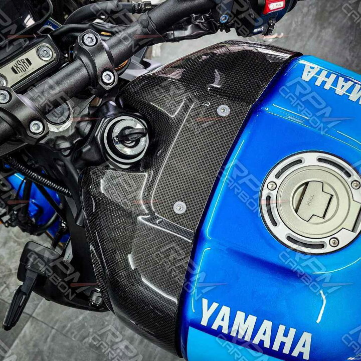 楽天市場】RPM CARBON アールピーエムカーボン フロントタンクカバー 