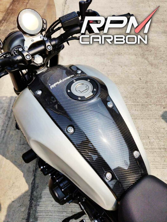 楽天市場】RPM CARBON アールピーエムカーボン センタータンクカバー 
