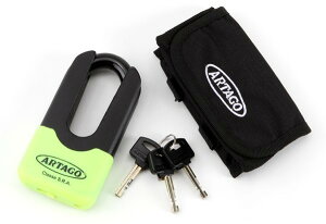 ARTAGO アルタゴ 69 MONOBLOK MINI U DISCLock YEL【69 モノブロックミニユーロックYEL】 ディスクロック 保管・盗難防止用品