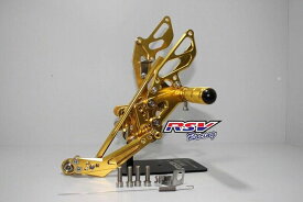 RSV racing アールエスブイレーシング Rearset adjustable GSXR1000 09-12 GSX-R1000 SUZUKI スズキ バックステップ ステップ 足回り