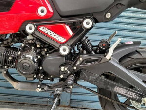 RSV racing �A�[���G�X�u�C���[�V���O �A�W���X�^�u�� �o�b�N�X�e�b�v�L�b�g for GROM (JC92) HONDA �z���_ �o�b�N�X�e�b�v �X�e�b�v �����