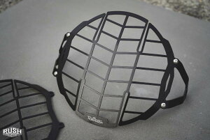 Rush Kustom ���b�V���J�X�^�� Headlight Guard Triumph speed400�CScrambler 400X SPEED 400 SCRAMBLER TRIUMPH �g���C�A���t �w�b�h���C�g�K�[�h �O��