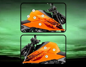 EAZI-GUARD C[W[K[h PPF FULL TANK PROTECTION 990 Duke KTM veNVtBEیtB O J[F}bgT[tFX (Ȃ)