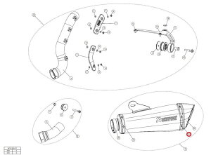 AKRAPOVIC AN|rb` yyAp[czP-TT45/2 titanium tape R NINET PURE RACER SCRAMBLER URBAN G S RNINE T MONSTER1200 MONSTER1200R MONSTER1200S MONSTER821 BMW DUCATI hDJeB ̑}t[IvVECi 