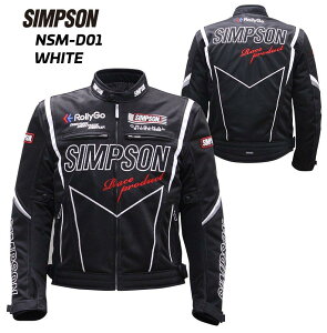 SIMPSON シンプソン NSM-D01 ライダースメッシュジャケット メッシュジャケット ジャケット アパレル