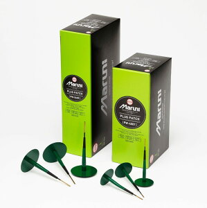 Maruni マルニ工業 プラグパッチ パンク修理キット・パンク防止剤 20本入り/Φ56mm(パッチ)×Φ9mm(軸)