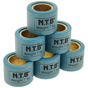 NTB エヌティービー ウエイトローラー H16×13 7.5g GYRO Canopy ジャイロ キャノピー Live Dio ZX Live・Dio ライブディオ ZOOMER ズーマー HONDA ホンダ スクーター駆動系 駆動系