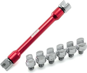 DRC ディーアールシー PROスポークレンチ Mini CRM50 CRM80 CR80R/RII CR85R/RII CRF150R KX80/II KX85 RM80 RM85 ジェベル125 ジェベル250 ジェベル250XC YZ80 YZ85 セロー225 セロー 250 HONDA ホンダ KAWASAKI カワサキ SUZUKI