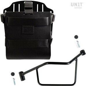 UNIT GARAGE ���j�b�g�K���[�W Unit Garage Carrying system in aluminum with adjustable leather front�C Quick Release System and frame�C Black/Black | U085+U000+2101SX-Black-Black �o�b�O�E�{�b�N�X���t���X�e�[ �ԑ̗p�o�b�O�E