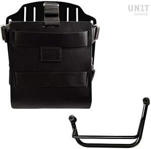 UNIT GARAGE ���j�b�g�K���[�W Unit Garage Carrying system in aluminum with adjustable leather front�C Quick Release System and frame�C Black/Black | U085+U000+2251SX-Black-Black �o�b�O�E�{�b�N�X���t���X�e�[ �ԑ̗p�o�b�O�E