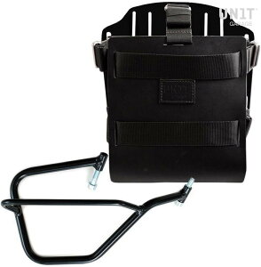 UNIT GARAGE ���j�b�g�K���[�W Unit Garage Carrying system in aluminum with adjustable leather front�C Quick Release System and frame�C Black/Black | U085+U000+2504DX-Black-Black �o�b�O�E�{�b�N�X���t���X�e�[ �ԑ̗p�o�b�O�E