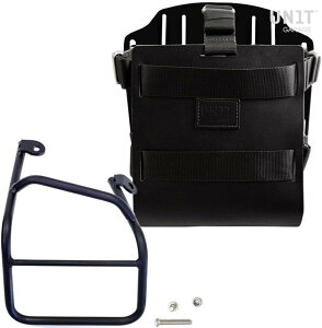 UNIT GARAGE ���j�b�g�K���[�W Unit Garage Carrying system in aluminum with adjustable leather front�C Quick Release System and frame�C Black/Black | U085+U000+1010DX-Black-Black �o�b�O�E�{�b�N�X���t���X�e�[ �ԑ̗p�o�b�O�E