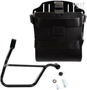 UNIT GARAGE ���j�b�g�K���[�W Unit Garage Carrying system in aluminum with adjustable leather front�C Quick Release System and frame (2016 until now)�C Black/Black | U085+U000+1013DX-Black-Black �o�b�O�E�{�b�N�X���t���X�e�[ �ԑ�