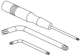 TANAX motofizz タナックス モトフィズ 取り付け工具セット その他GPS・レーダー・ナビオプション・補修部品 電子機器類
