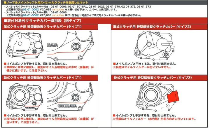 楽天市場】SP武川 SPタケガワ 強化クランクケースセット (138cc／TNC 