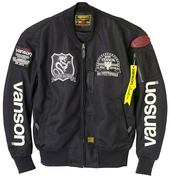 楽天市場】VANSON バンソン メッシュMA-1ジャケット メッシュ 