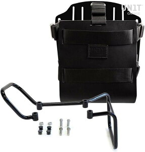 UNIT GARAGE ���j�b�g�K���[�W Unit Garage Carrying system in aluminum with adjustable leather front�C Quick Release System and frame (2017-2019)�C Black/Black | U085+U000+3000-Black-Black �o�b�O�E�{�b�N�X���t���X�e�[ �ԑ̗p�o