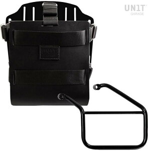 UNIT GARAGE ���j�b�g�K���[�W Unit Garage Carrying system in aluminum with adjustable leather front�C Quick Release System and frame�C Black/Black | U085+U000+3500SX-Black-Black �o�b�O�E�{�b�N�X���t���X�e�[ �ԑ̗p�o�b�O�E