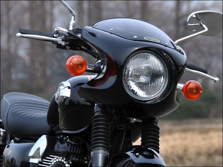楽天市場】CHIC DESIGN シックデザイン ミニロケットカウル W400 W650 