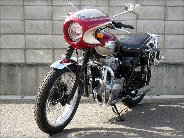 楽天市場】CHIC DESIGN シックデザイン ミニロケットカウル W400 W650 