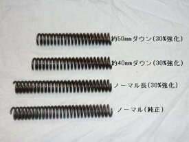 Cuby カビィ ダックス／シャリー純正フォーク用強化スプリング(ノーマル比約30%アップ) CHALY [シャリー] DAX [ダックス] HONDA ホンダ フォークスプリング サスペンション 足回り