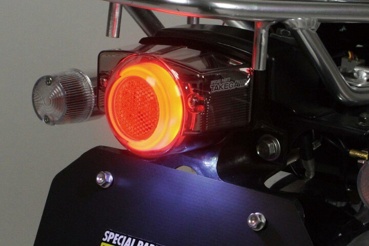 楽天市場】SP武川 SPタケガワ ブレイズLEDテールランプ エイプ100 