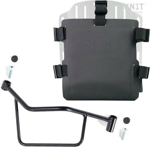 UNIT GARAGE ���j�b�g�K���[�W Unit Garage Aluminum bag holder with adjustable front in Hypalon and Quick Release System + subframe�C Silver | UG007+U000+2101DX-Silver �T�C�h�o�b�O �ԑ̗p�o�b�O�E�P�[�X