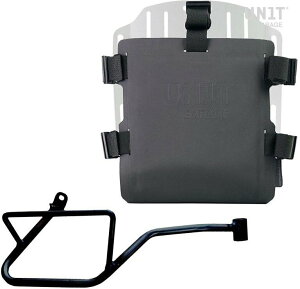 UNIT GARAGE ���j�b�g�K���[�W Unit Garage Aluminum bag holder with adjustable front in Hypalon and Quick Release System + subframe�C Silver | UG007+U000+2216DX-Silver �T�C�h�o�b�O �ԑ̗p�o�b�O�E�P�[�X