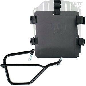 UNIT GARAGE ���j�b�g�K���[�W Unit Garage Aluminum bag holder with adjustable front in Hypalon and Quick Release System + subframe�C Silver | UG007+U000+2504DX-Silver �T�C�h�o�b�O �ԑ̗p�o�b�O�E�P�[�X