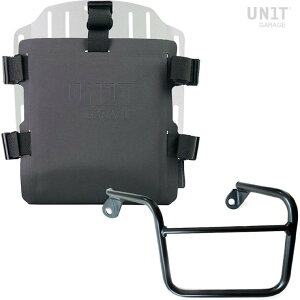 UNIT GARAGE ���j�b�g�K���[�W Unit Garage Aluminum bag holder with adjustable front in Hypalon and Quick Release System + subframe�C Silver | UG007+U000+2600SX-Silver �T�C�h�o�b�O �ԑ̗p�o�b�O�E�P�[�X