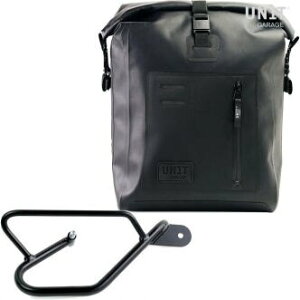 UNIT GARAGE ���j�b�g�K���[�W Unit Garage Khali side pannier in TPU + Right Subframe Guzzi V9 Bobber | UG001+2250DX �T�C�h�o�b�O �ԑ̗p�o�b�O�E�P�[�X