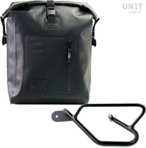 UNIT GARAGE ���j�b�g�K���[�W Unit Garage Khali side pannier in TPU + Left Subframe Guzzi V9 Bobber | UG001+2250SX �T�C�h�o�b�O �ԑ̗p�o�b�O�E�P�[�X