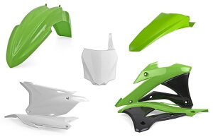 POLISPORT �|���X�|�[�c MX �O���L�b�g KX100 KX85 KAWASAKI �J���T�L �t���J�E���E�O���Z�b�g �J�E���֘A �O��