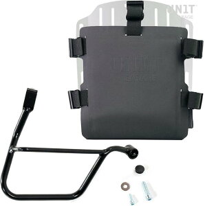 UNIT GARAGE ���j�b�g�K���[�W Unit Garage Aluminum bag holder with adjustable front in Hypalon and Quick Release System + subframe�C Silver | UG007+U000+1013DX-Silver �T�C�h�o�b�O �ԑ̗p�o�b�O�E�P�[�X